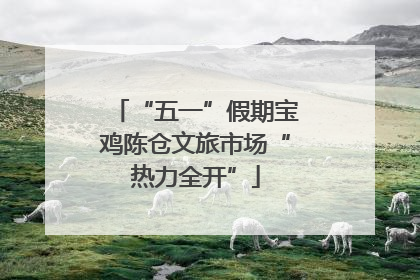 “五一”假期宝鸡陈仓文旅市场“热力全开”