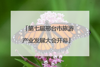 第七届邢台市旅游产业发展大会开幕
