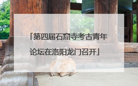 第四届石窟寺考古青年论坛在洛阳龙门召开