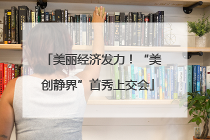 美丽经济发力！“美创静界”首秀上交会