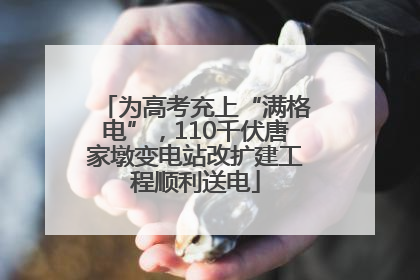 为高考充上“满格电”，110千伏唐家墩变电站改扩建工程顺利送电