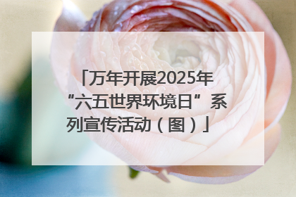 万年开展2025年“六五世界环境日”系列宣传活动（图）