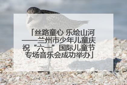丝路童心 乐绘山河——兰州市少年儿童庆祝“六一”国际儿童节专场音乐会成功举办