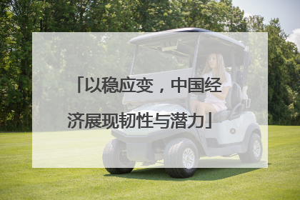 以稳应变，中国经济展现韧性与潜力