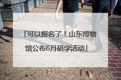 可以报名了！山东博物馆公布6月研学活动