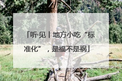 听·见丨地方小吃“标准化”，是福不是祸