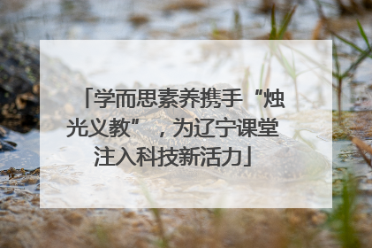 学而思素养携手“烛光义教”，为辽宁课堂注入科技新活力