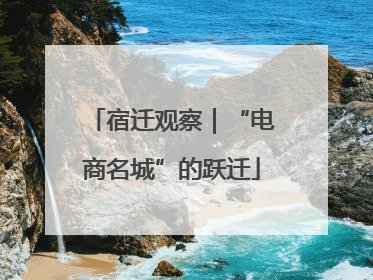 宿迁观察｜“电商名城”的跃迁