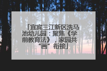 宜宾三江新区洗马池幼儿园：聚焦《学前教育法》，家园共“画”衔接