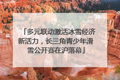 多元联动激活冰雪经济新活力，长三角青少年滑雪公开赛在沪落幕