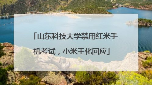 山东科技大学禁用红米手机考试，小米王化回应