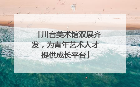川音美术馆双展齐发，为青年艺术人才提供成长平台
