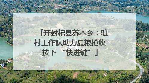 开封杞县苏木乡：驻村工作队助力夏粮抢收按下 “快进键”