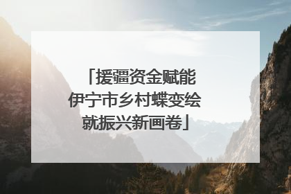 援疆资金赋能 伊宁市乡村蝶变绘就振兴新画卷