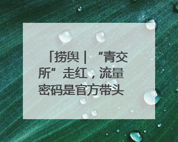捞舆｜“青交所”走红，流量密码是官方带头“玩起来”