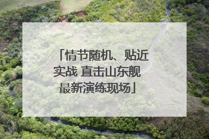 情节随机、贴近实战 直击山东舰最新演练现场
