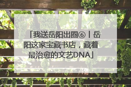 我送岳阳出圈⑥丨岳阳这家宝藏书店，藏着最治愈的文艺DNA