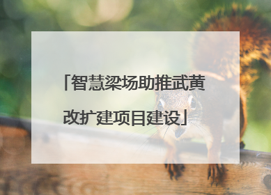 智慧梁场助推武黄改扩建项目建设