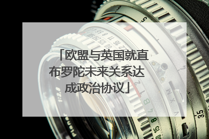欧盟与英国就直布罗陀未来关系达成政治协议