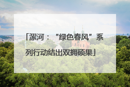 漯河：“绿色春风”系列行动结出双拥硕果