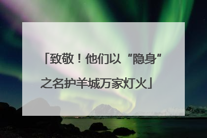 致敬！他们以“隐身”之名护羊城万家灯火