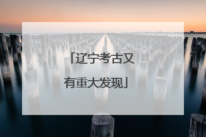 辽宁考古又有重大发现