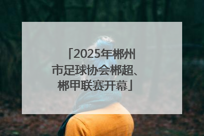 2025年郴州市足球协会郴超、郴甲联赛开幕